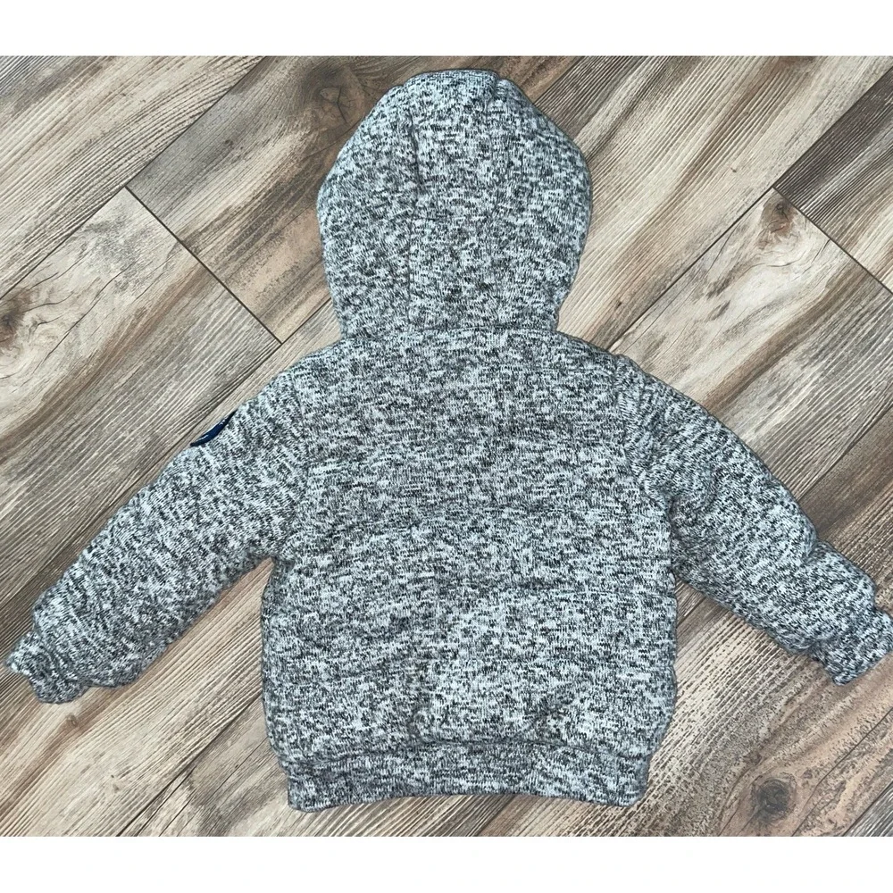 Gray Ben Sherman Baby/Toddler Hooded Jacket‎ Coat Zipper Size 24 Months